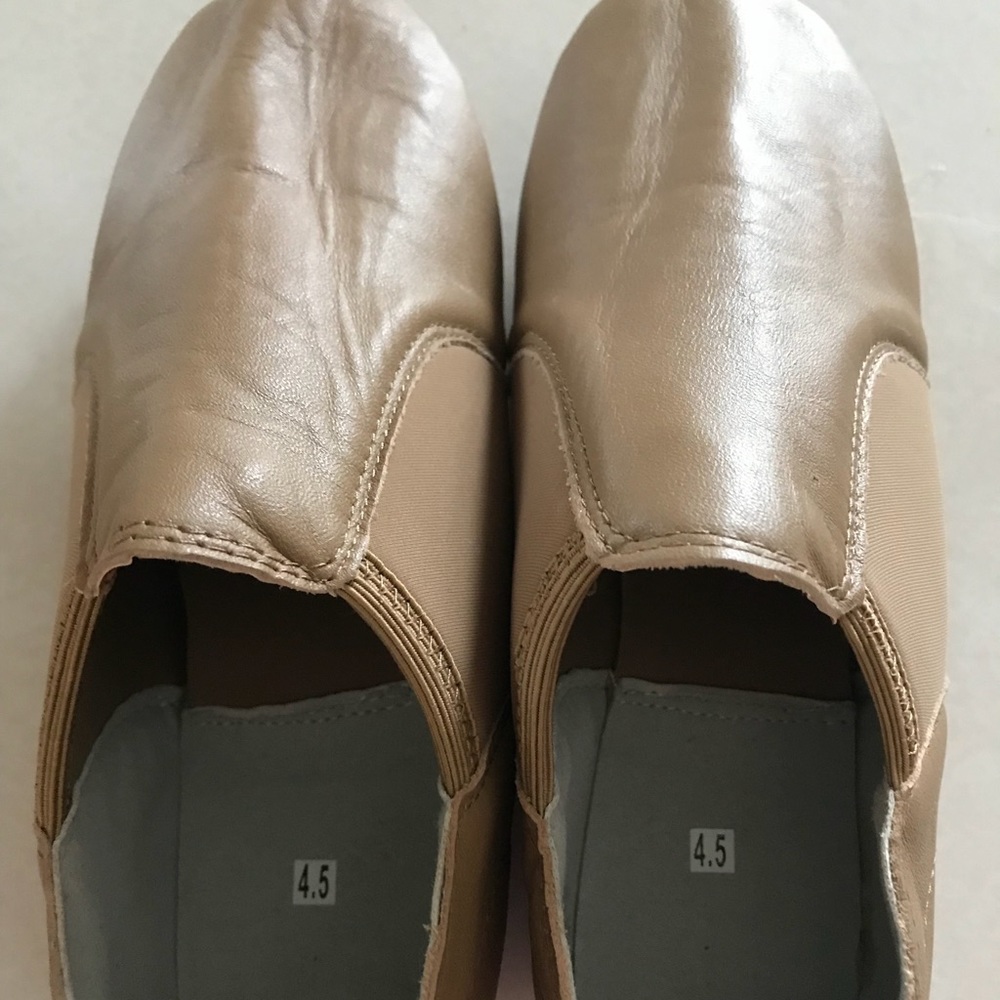 Size 4.5 dance shoes never worn leather